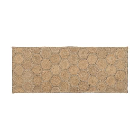 Dixie Elin matto Honey comb natural, 80x200 cm – kuva 1/2