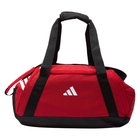 adidas Urheilulaukku Tiro Duffel Small - Punainen/Valkoinen