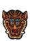 Bongusta Tiger Face Rug Big - Multi/patterned - ONE SIZE 100 cm – kuva 1