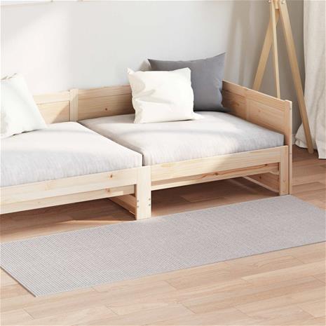 vidaXL Alue matot Suorakaide LUGO Kerma 200 x 80 cm Polyesteri