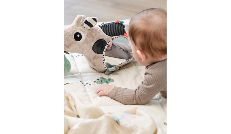 Done by Deer - Activity floor mirror Dotti Sand (4163439)