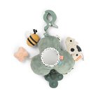 Done by Deer - Activity mirror w/clip Tiny farm Green (4263113)