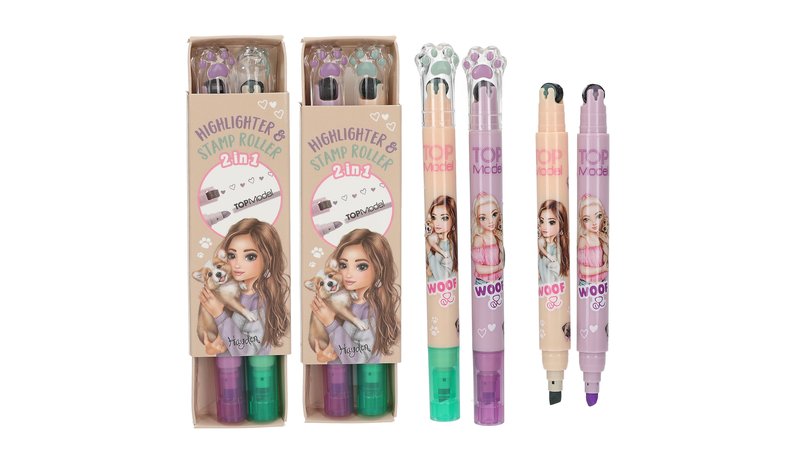 Topmodel - Highlighter and Stamproller