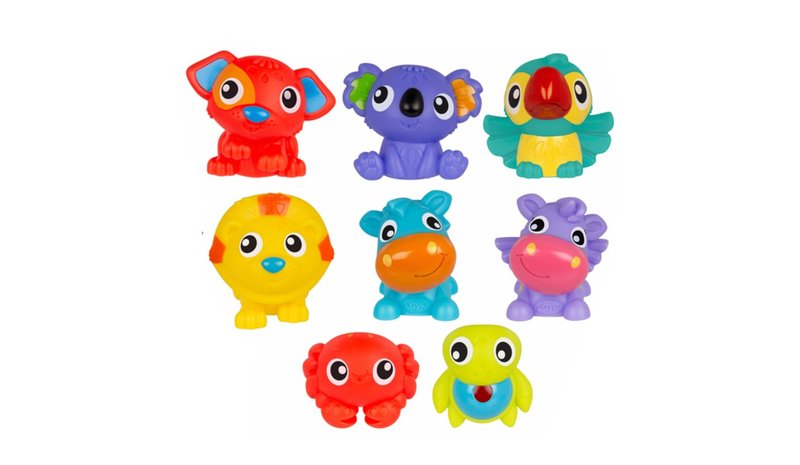 Playgro - 8 bathfriends (10189302) – kuva 1/1