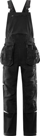 Fristads 1830 GSTT Avohaalari musta, stretch D108