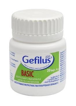 Gefilus Basic maitohappobakteerivalmiste 20tbl