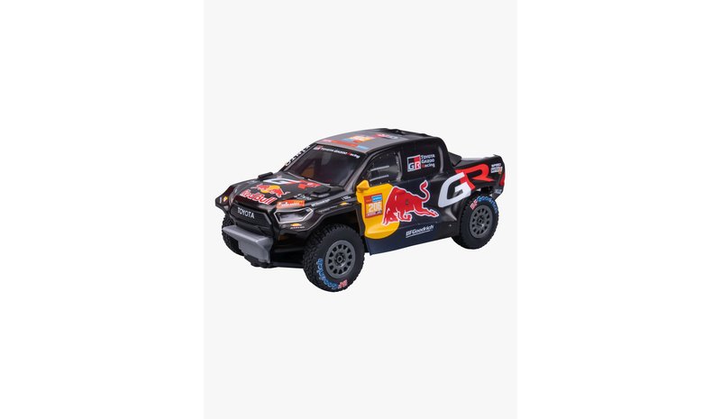 Nikko Toyota Dakar Moraes Kauko-ohjattava Auto 1:18 + Valo