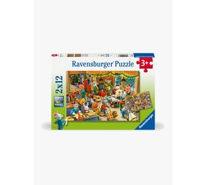 Ravensburger Christmas Toy Factory Palapelit 2x12