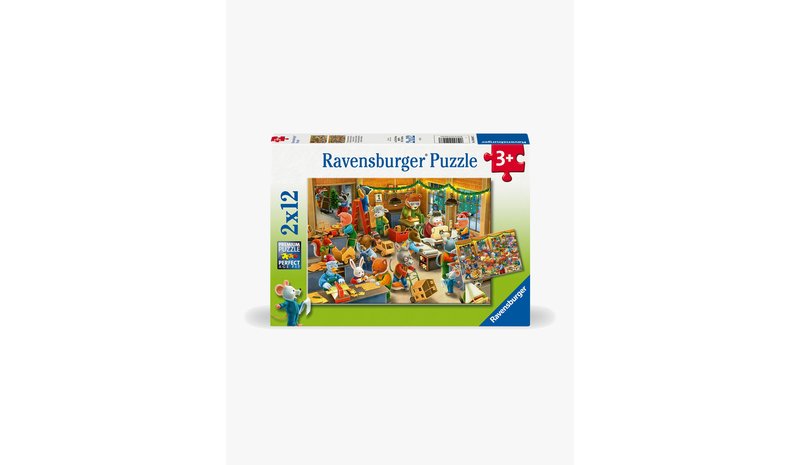 Ravensburger Christmas Toy Factory Palapelit 2x12
