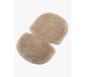 Tinkafu Lampaantalja Bubble Istuinpehmuste, Taupe