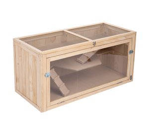 TIAKI -puinen hamsterihäkki 115x50x55,3cm