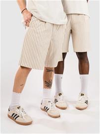 Solid SDALANN STRIPE Shortsit oatmeal