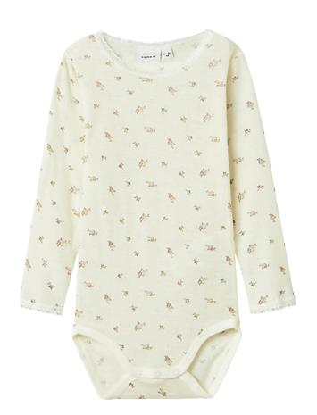 name it Nmfwang Wool Needle Ls Body Bodies Long-sleeved Multi/patterned Name It