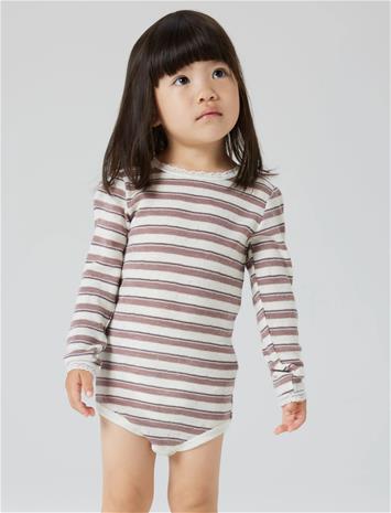 name it Nmfwang Wool Needle Ls Body Bodies Long-sleeved Multi/patterned Name It