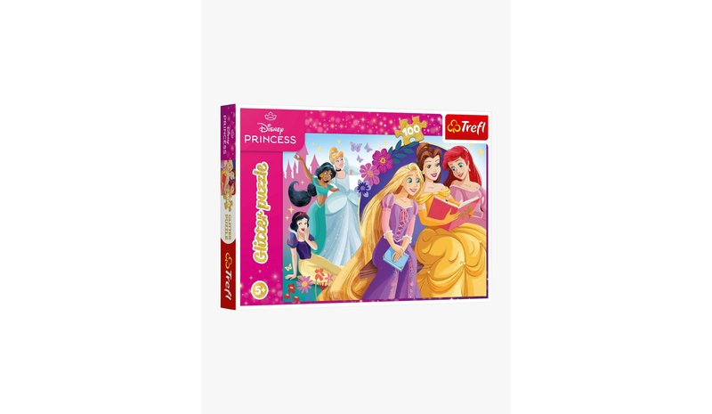 Trefl Disney Prinsessat Glitter Palapeli 100