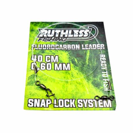 Ruthless Fluorocarbon 40 cm valmisperuke