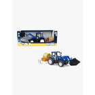 Bruder New Holland Traktori T5 120 + Kauhakuormaaja