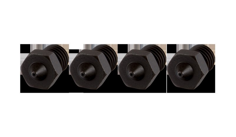 P120 Hardened Nozzle 0,4 Mm - 4 Pcs – kuva 1/2
