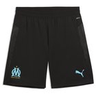 OM Training Shorts w/ pockets PUMA Black-Team Aqua