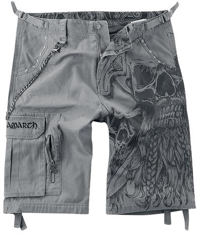 Amon Amarth - - Shortsit - Miehet - Harmaa