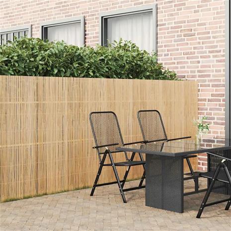 vidaXL Bambuaita Luonnollinen 600 x 150 cm Bambu