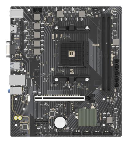 Sapphire A520M-E Emolevy - AMD A520 - AMD AM4 socket - DDR4 RAM - Micro-ATX