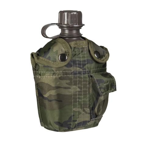 MIL-TEC 1L PULLO CAMO KULJETUSPUSSILLA