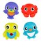 Playgro - 4 Bathfriends (10189266) – kuva 1
