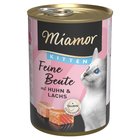 12x400g Feine Beute kana & lohi Miamor kissan märkäruoka