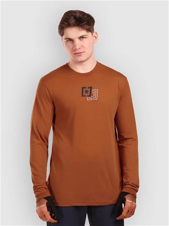 Horsefeathers Fury Long Sleeve Jersey rust Miehet