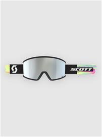 Scott Ambit Compact Black/Neon Yellow Laskettelulasit amp white chrome s2