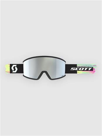 Scott Ambit Compact Black/Neon Yellow Laskettelulasit amp white chrome s2