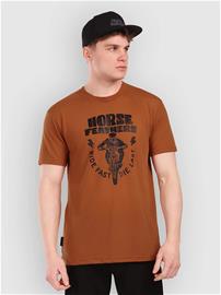 Horsefeathers Full Send Tech Tee rust Miehet