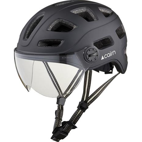 Cairn Quartz Visor, pyöräilykypärä, musta