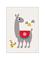Poster & Frame Poster & Frame Alpaca - Multi/patterned - A3 – kuva 1
