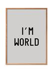 Poster & Frame Poster & Frame St-I-Am-On-Top-Of-The-World - Multi/patterned - 70X100CM