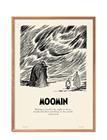PSTR Studio Moomin X Pstr Studio - Journey By Night - Black - 50X70CM