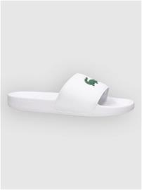 Lacoste Serve Slide 0.0 Sandaalit white / green