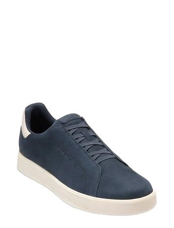 Cole Haan Grandpro Luxe Slip-On Sneakers - Navy - 46
