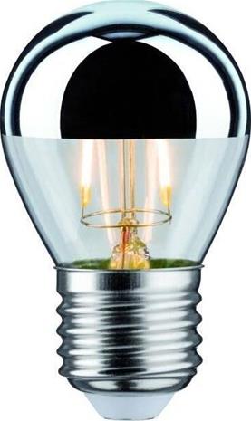 LED-pääpeililamppu E27 pisara 827 hopea 2,6 W