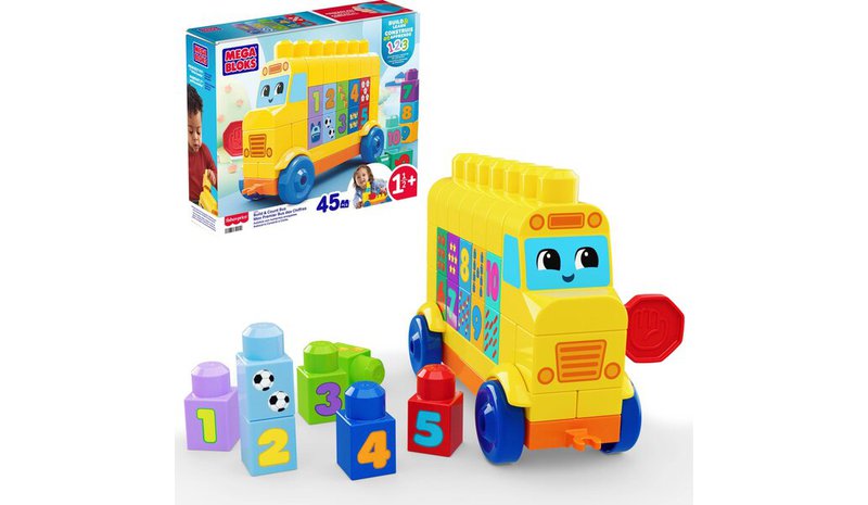 Mega Blocks – Build & Count Bus (JKG34)