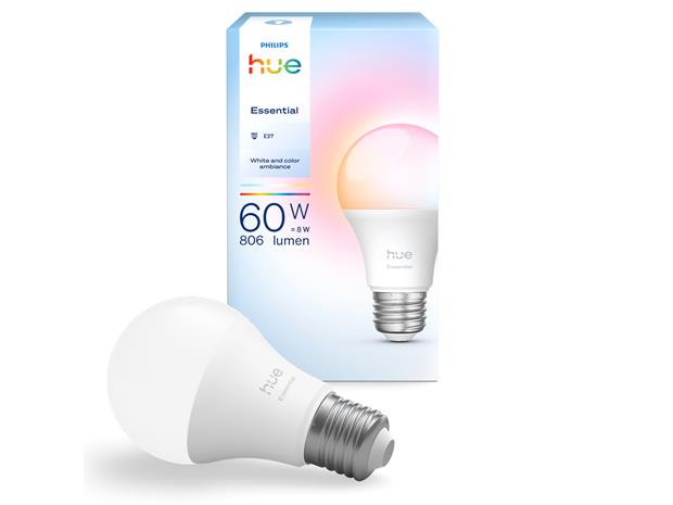 Philips Hue Essential White and color ambiance E27 60W 806lm 1-pack