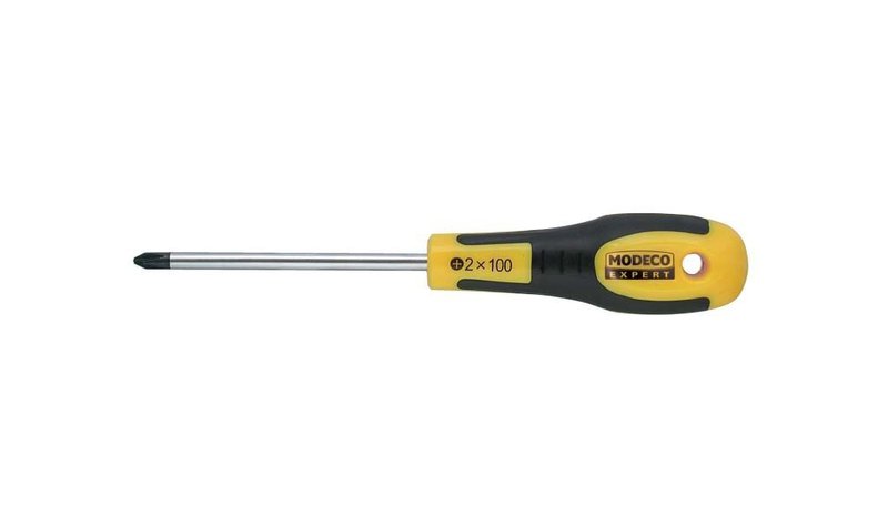 Modeco ruuvimeisseli Ph2x40mm, ergonominen kahva