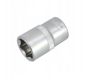 Awtools 1/2 8mm kuusiokoloinen lyhyt pää, musta