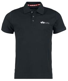 Alpha Industries - Basic Polo SL - Poolopaita - Miehet - Musta