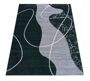 Matto Otto 05 harmaa vihreä 80x150 cm