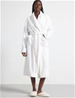 Lindex Robe Coral Fleece - White - XL