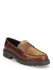 Bianco Biajeff Penny Loafer Leather Mix - Brown - 46