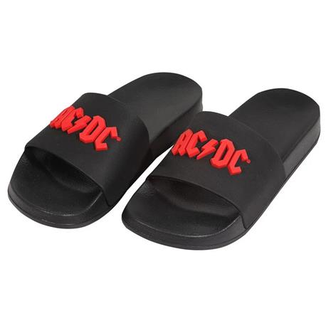AC/DC - Slippers - Sandaalit - Miehet - Musta