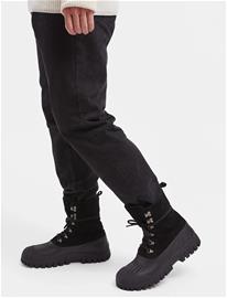 Stutterheim Patrol Boot Black Suede - Black - 45